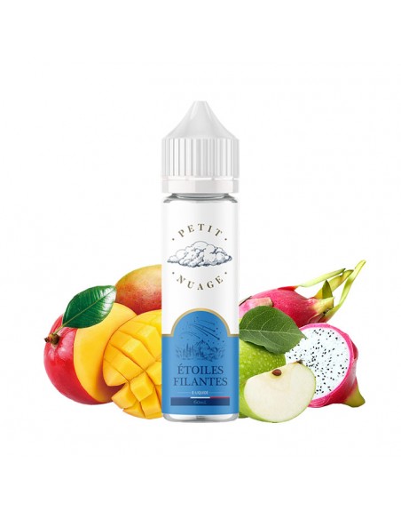 Petit Nuage e-liquide ejuice French vape vaping pomme mango dragon fruit Granny Smith