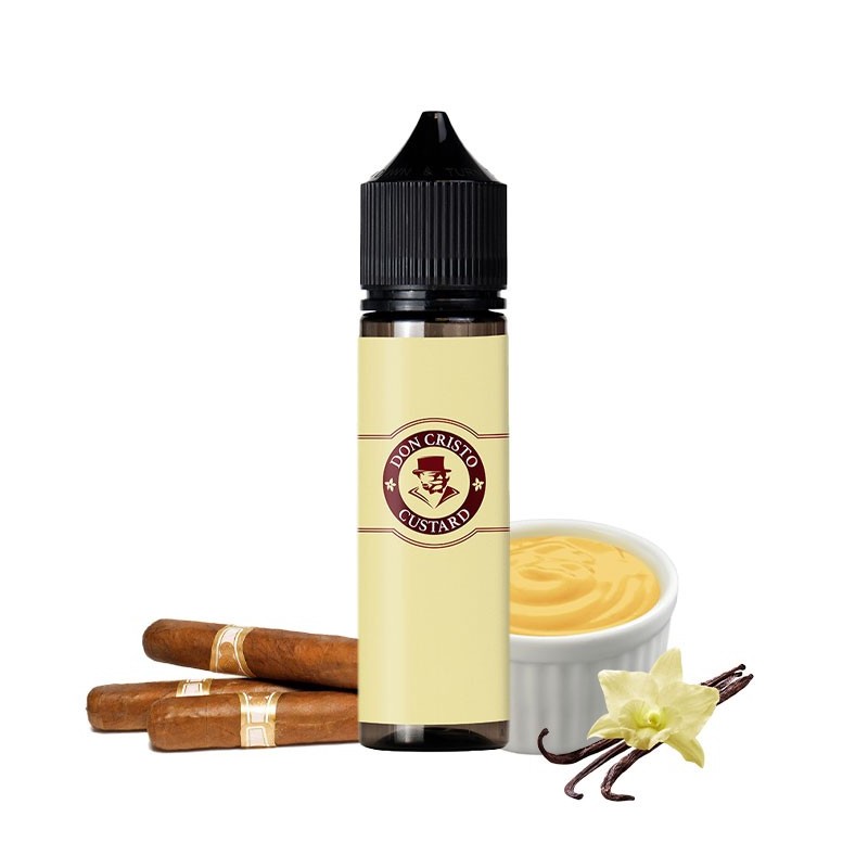 PGVG Labs Don Cristo Custard 50ml eliquid ejuice vape