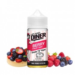 Halo, Late night diner, eliquid, ejuice, e-liquide, vape, vaping, ecig, berry, baies, fruit, tart, tarte