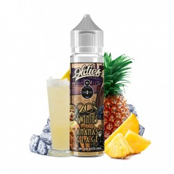 Curieux, eliquid, ejuice, Oldies, Twenties, ananas, pineapple, ice, glaçon, glace