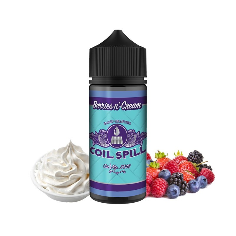 Coil Spill - Berries'N'Cream 100ml
