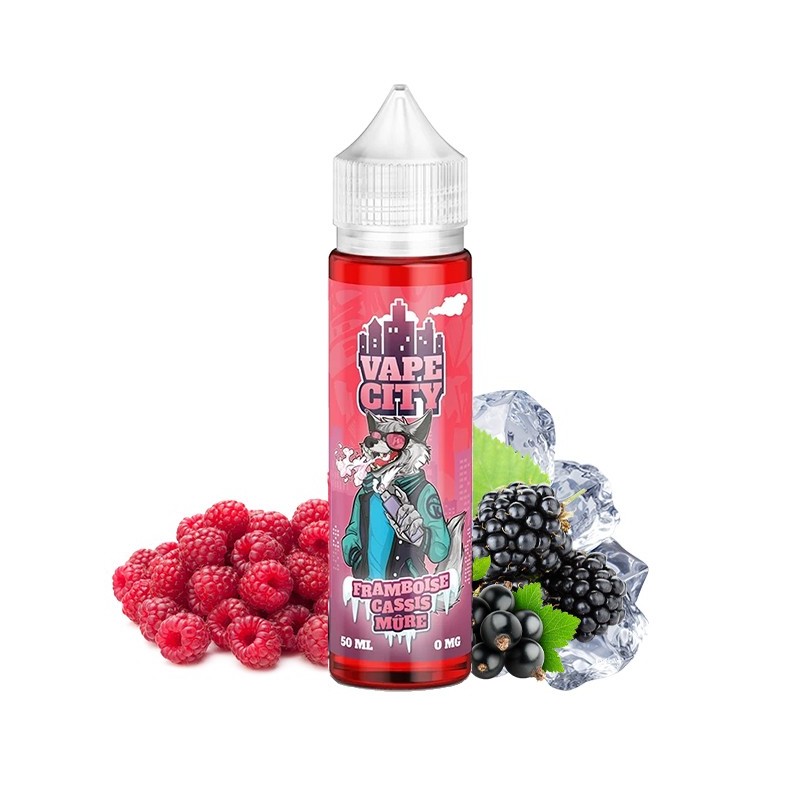 Vape City - Framboise Cassis Mûre 50ml