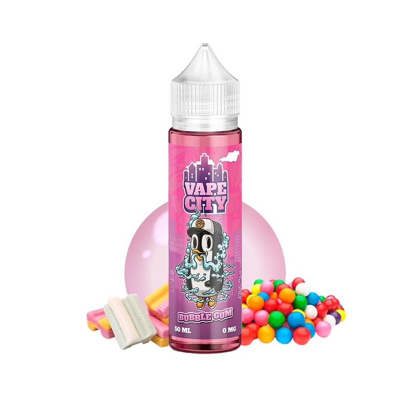 Vape City - Bubble Gum 50ml
