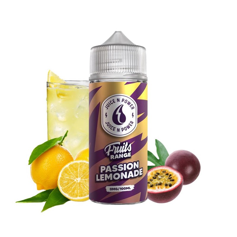 Juice Power Fruits Range eliquid ejuice e-liquide UK Angleterre vape vaping vaper passion lemonade