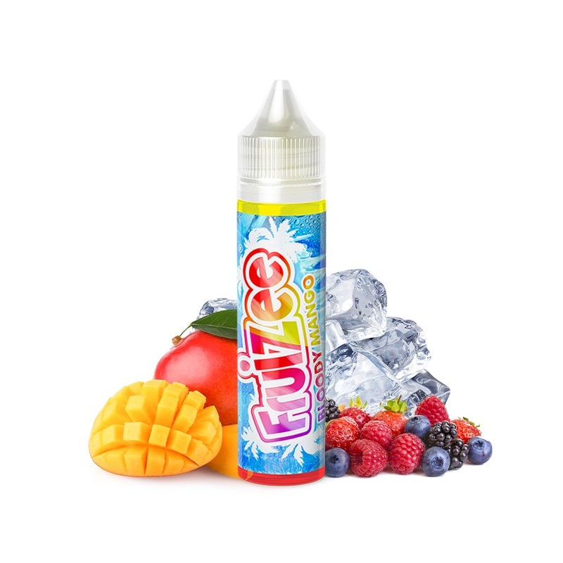 Fruizee, e-liquide, e-juice, made in France, vape, vaper, vaping, fruité, 50ml, Bloody Mango, Mangue, fruits rouges