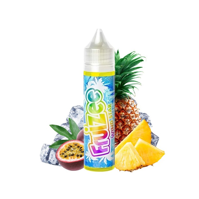 Fruizee, e-liquide, e-juice, made in France, vape, vaper, vaping, fruité, 50ml, Wind Star, fruit Passion, Ananas, Pineapple