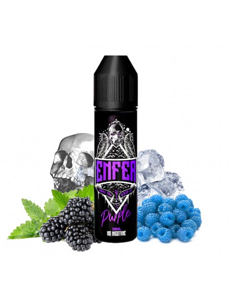 Furiosa Vape 47 Enfer eliquid e-juice vaping vaper 50ml ice fresh glacial givré mint peppermint blue raspberry blackberry