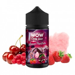 Made in vape, Wow Candy Juice, eliquid, ejuice, e-liquide, français, cherry, cerise, strawberry, fraise, cotton, bonbon