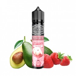 Blakrow, Pink Bunny, e-liquide, e-juice, puffs, eliquid, ejuice, gourmand, sweet, gourmet, fraise, avocat