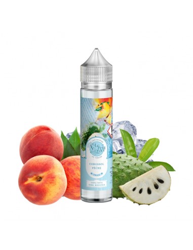 Savouera, Le Petit Verger, Frais, 50ml, liquide, ejuice, french, France, Vape, vaper, fruité, corossol, pêche