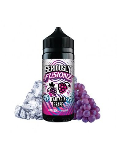 Doozy, Seriously, Fusionz, 100ml, eliquid, ejuice, vape, vaper, quit smoking, Ice, Grape, raisin, fantasia