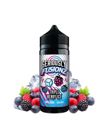 Doozy, Seriously, Fusionz, 100ml, eliquid, ejuice, vape, vaper, quit smoking, Ice, berries, blueberry, raspberry, blackberry