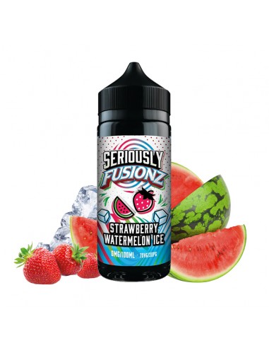 Doozy, Seriously, Fusionz, 100ml, eliquid, ejuice, vape, vaper, quit smoking, ice, fraise, pastèque