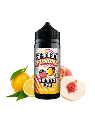 Doozy, Seriously, Fusionz, 100ml, eliquid, ejuice, vape, vaper, quit smoking, peach, pêche, lemon, citron