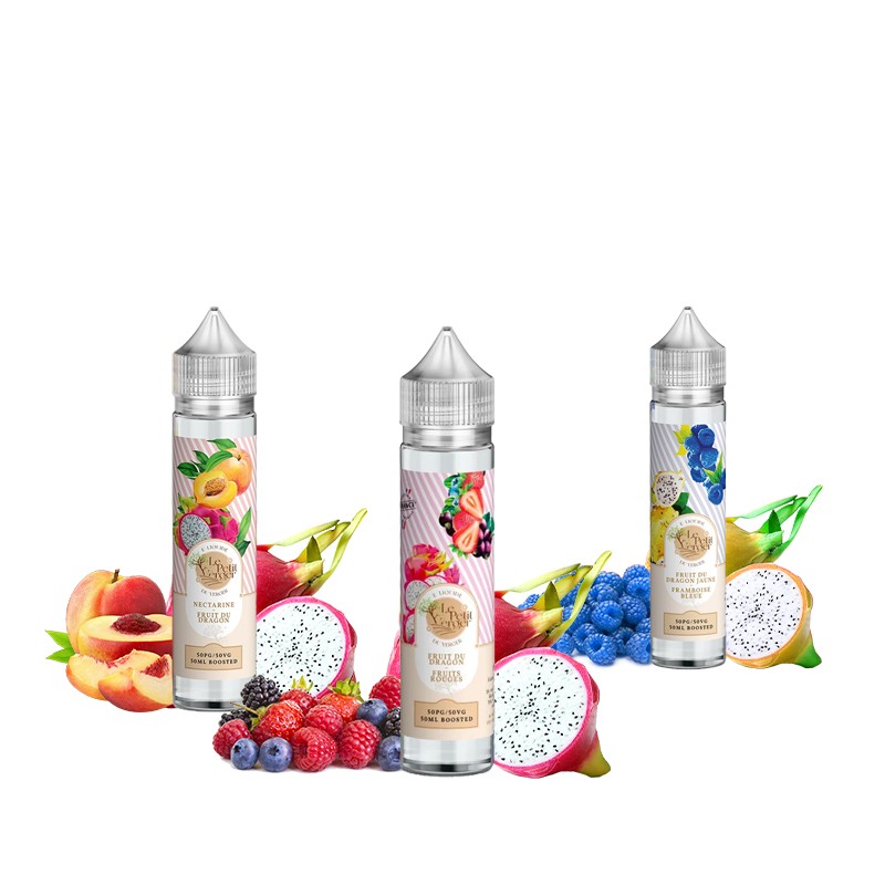 Le Petit Verger, liquide, ejuice, vape, vaper, France, 50ml, fruité, Fruit du Dragon, Pack, trio