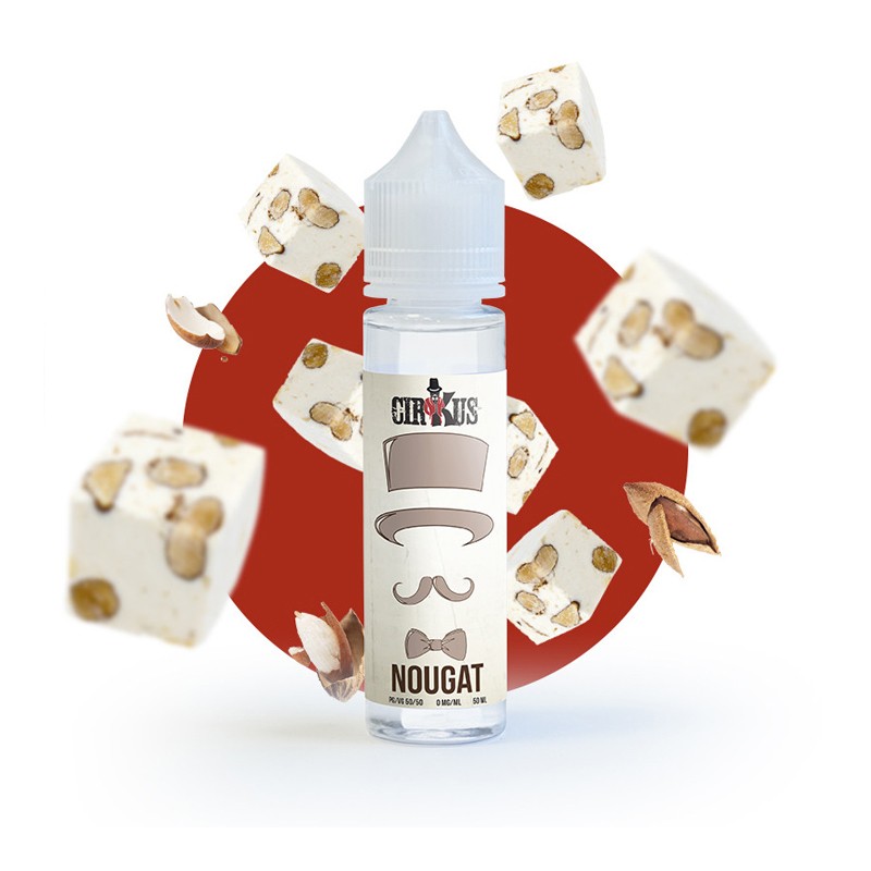 VDLV Cirkus eliquid ejuice France Nougat Sweet Vanilla Amandes Almonds