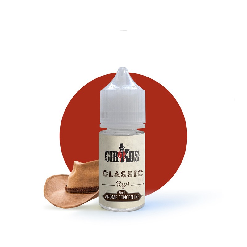 Vdlv Cirkus Authentics Concentré DIY Classic RY4 30ml eliquid ejuice