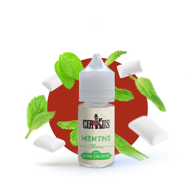 Vdlv Cirkus Authentics Concentré DIY Menthe Chlorophylle 30ml eliquid ejuice