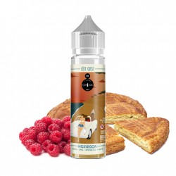 Curieux, Côte Ouest, 50ml, e-liquide, e-juice, vape, vaper, France, gourmand, Hossegor, gâteau, basque, framboises