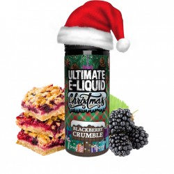 Ultimate, Christmas, 100ml, eliquid, ejuice, vape, vaper, ecig, ecigarette, Blackberry, mure, crumble, cake, gâteau