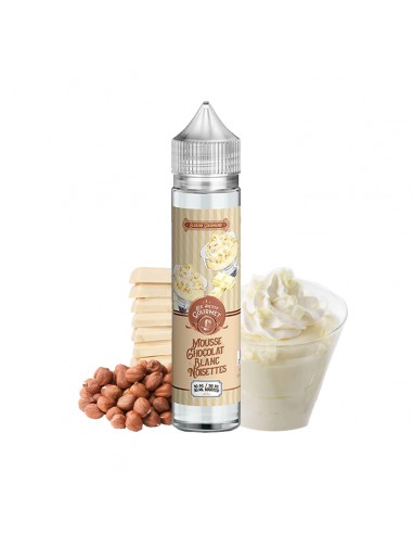 Savourea, Petit Gourmand, 50ml, e-liquide, e-juice, dessert, France, vape, vaper, mousse, chocolat blanc, noisettes