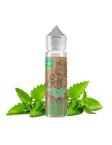 Curieux, e-liquide, e-juice, France, vape, vaper, ecig, cigarette électronique, Edition Natural, 50ml, menthe, verte