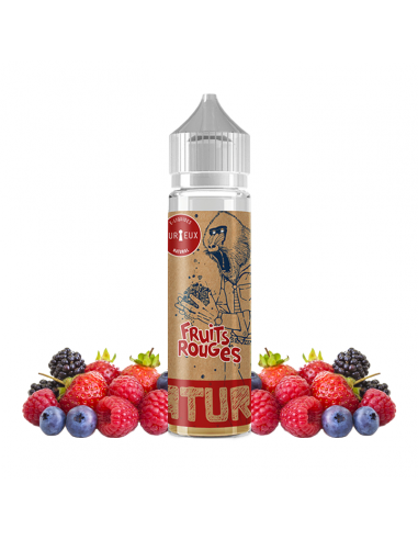 Curieux, e-liquide, e-juice, France, vape, vaper, ecig, cigarette électronique, Edition Natural, 50ml, fruits rouges