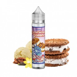 American Dream, Ice Cream Biscuit, Vanille, Glace, Gourmand, Pecan, 50ml, e-liquide, ejuice, vape, ecig