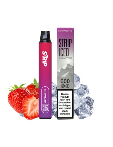 Evapify Strip Iced Stawberry Puffs Nicotine