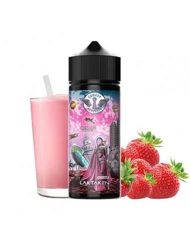 Curieux, e-liquide, e-juice, 100ml, vape, France, e-cigarette, Aerovape Edition, Laktaken, Milkshake, fraises