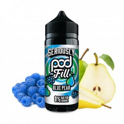 Doozy Vape, Seriously, Pod Fill, e-liquide, ejuice, 100ml, Blue, Pear, Raspberry