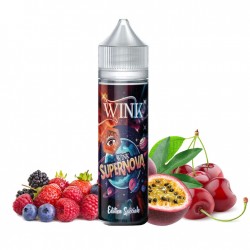 Wink, Supernova, e-liquide, ejuice, vape, 50ml, fruits rouges, cerises, passion, France