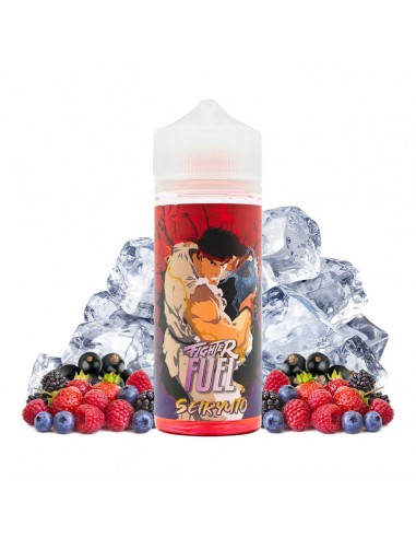 Maison Fuel, Fighter Fuel, 100ml, France, e-liquide, e-juice, vape, Fuité, Frais, Seiryuto, Fruits Rouge, Cassis