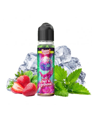 Happy Hour, 50ml, France, e-liquide, e-juice, vape, e-cig, vapoter, fraises, menthe, Let's Groove