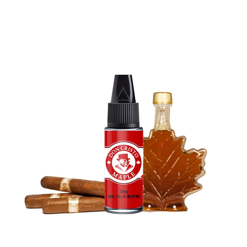 PGVG Labs, Don Cristo Salt, sels de nicotine, 10ml, vape, tabac, cigar, tobacco, maple, érable, sirop