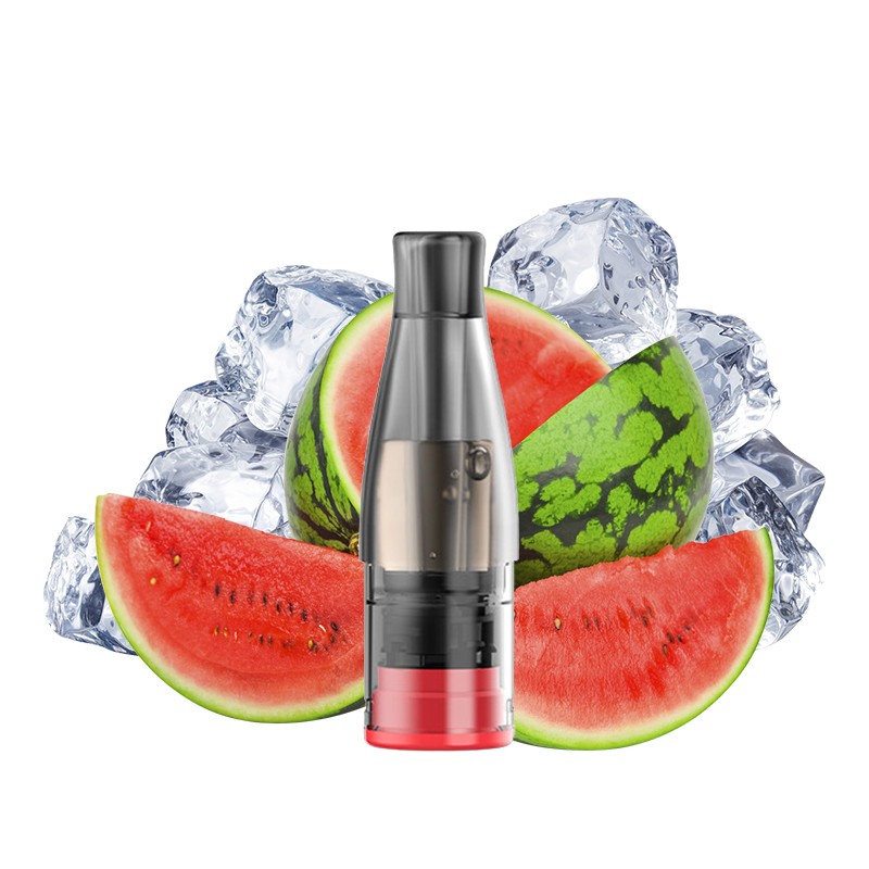 Kiwi Vapor, Cartouche, Pod, Go Plus, Nicotine, Vape, Vaping, Puff, E-cigarette, E-liquid, Watermelon, Ice