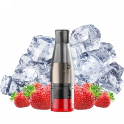 Kiwi Vapor, Cartouche, Pod, Go Plus, Nicotine, Vape, Vaping, Puff, E-cigarette, E-liquid, Strawberry, Ice
