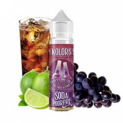 Kolors, 50ml, e-liquide, ejuice, vape, e-cigarette, Soda Pourpre, Cola, lime, raisin
