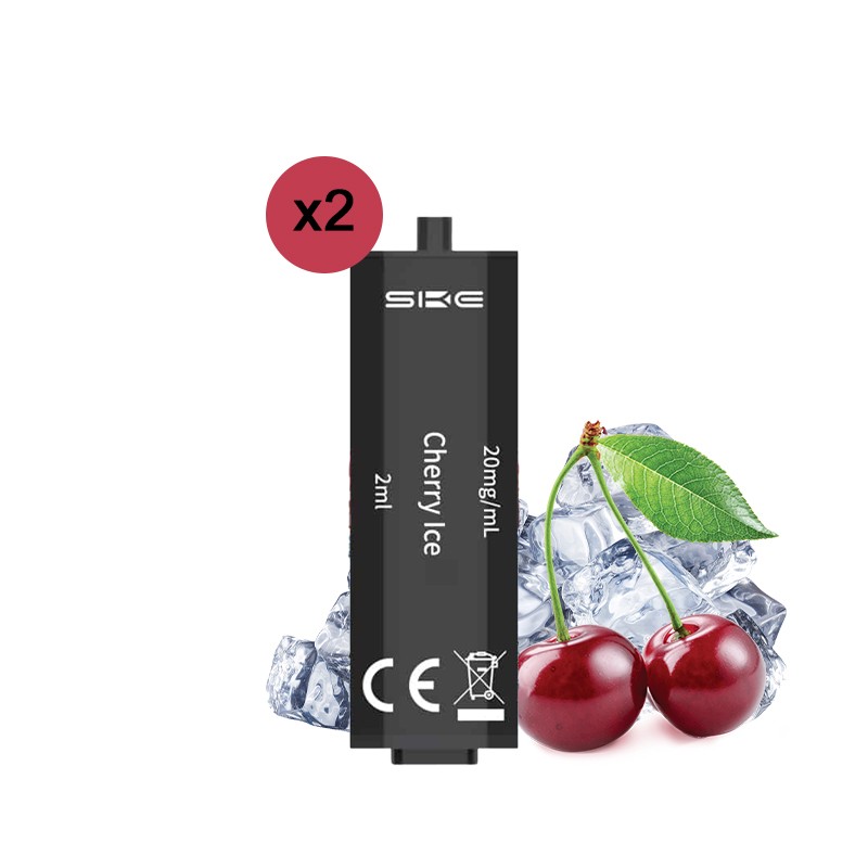 Crystal, Evapify, Puff, Cartouches, Pod, E-cig, Cherry, Cerises, Ice, glacé Crystal, Evapify, Puff, Cartouches, Pod, E-cig, Cherry, Cerises, Ice, glacé