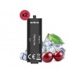 Crystal, Evapify, Puff, Cartouches, Pod, E-cig, Cherry, Cerises, Ice, glacé