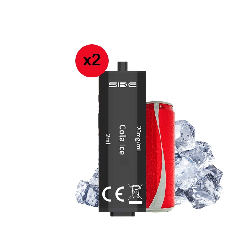 Crystal, Evapify, Puff, Cartouches, Pod, E-cig, cola, ice, glacé, boisson Crystal, Evapify, Puff, Cartouches, Pod, E-cig, cola, ice, glacé, boisson