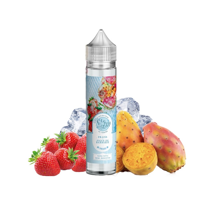 Le Petit Verger, Savourea, e-liquide, e-cigarette, vaper, vape, fruité. Fraise, Figue de Barbarie, Frais, 50ml