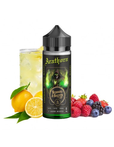 Arômes et Secrets, Savourea, e-liquide, ejuice, vape, vapoter, fruité, 100ml, Arathorn, Limonade, fruits rouges
