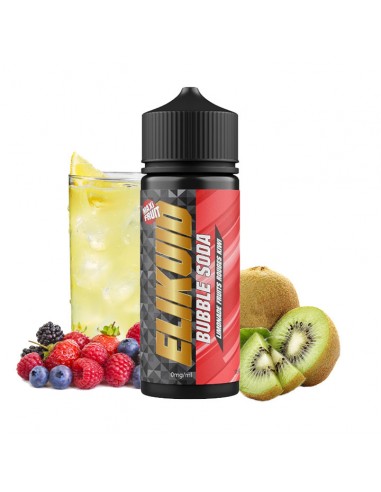 O'Jlab, Elikuid, Liquidelab, 100ml, 120ml, Fruité, Boisson, Bubble Soda, Limonade, Kiwi, Fruits rouges