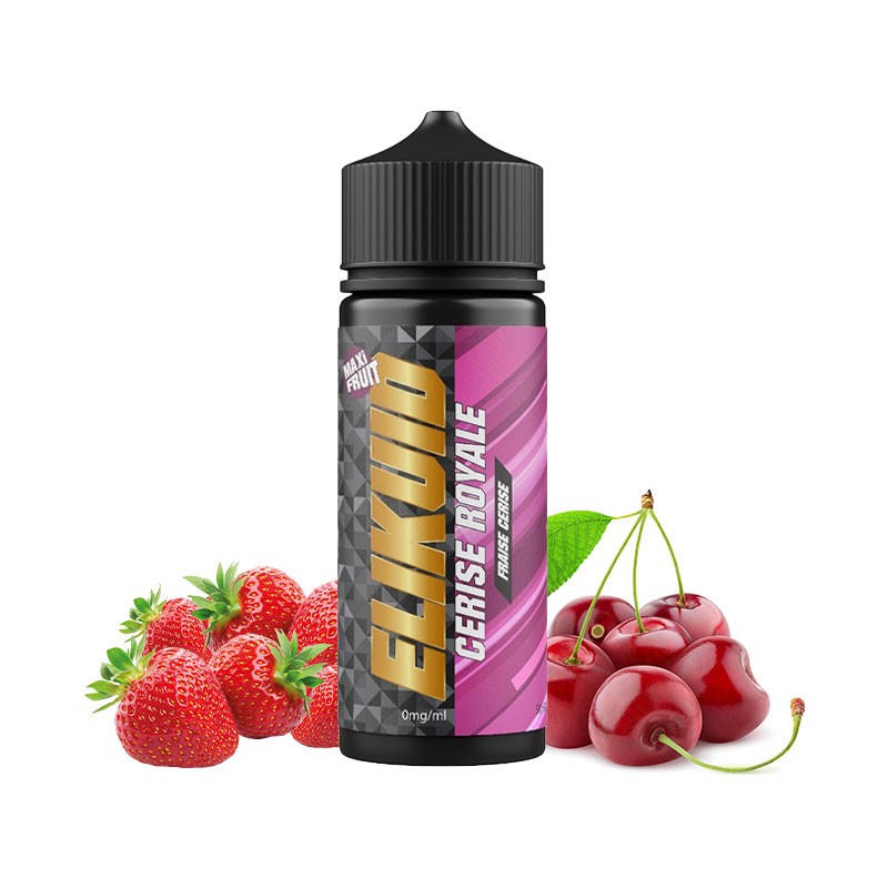O'Jlab, Elikuid, Liquidelab, 100ml, 120ml, Fruité, Boisson, Cerise, Royal, Fraises