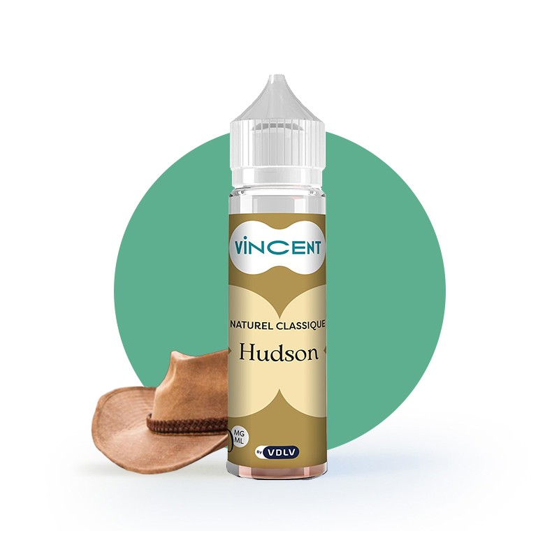 VDLV, Vincent dans les vapes, 50ml, e-liquides, arôme naturel, vape, e-cig, tabac, tobacco, Hudson