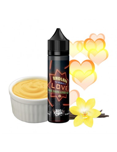 Juice de Fevrier, Big Papa, Endless Love, 50ml, e-liquide, gourmand, e-juice, custard, vanilla, crème, vape