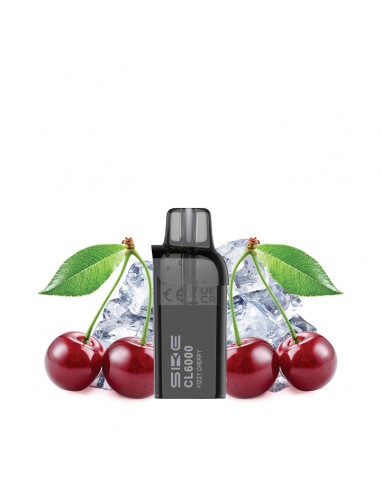 Crystal, Evapify, Kit, CL6000, vape, ecig, puff, nicotine, rechargeable, suisse, cartouches, fizzy cherry Crystal, Evapify, Kit, CL6000, vape, ecig, puff, nicotine, rechargeable, suisse, cartouches, fizzy cherry