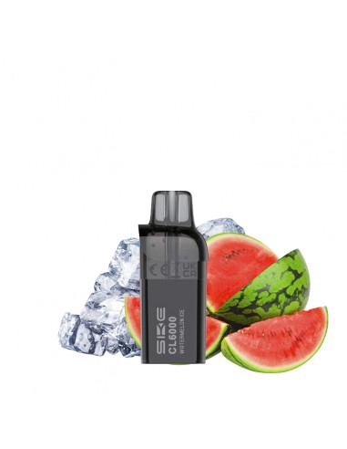Crystal, Evapify, Kit, CL6000, vape, ecig, puff, nicotine, rechargeable, suisse, cartouches, watermelon ice