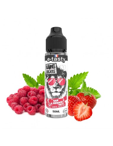 Gang Organisé, 50ml, e-liquide, e.tasty, vape, nicotine, france, fruité, fraise, framboise, menthe, Sam la Menace